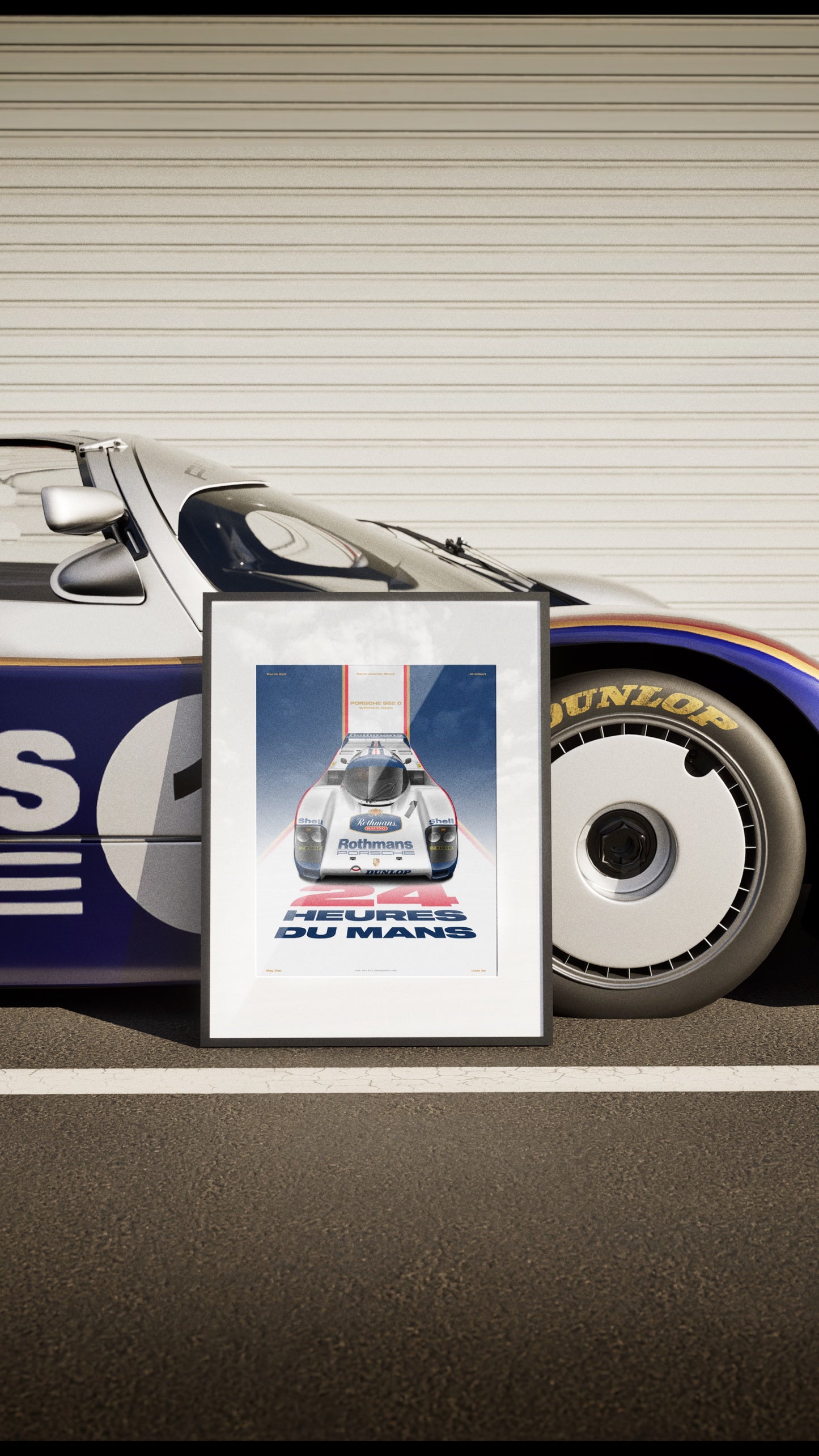 Porsche 962C Le Mans - Winner 1986