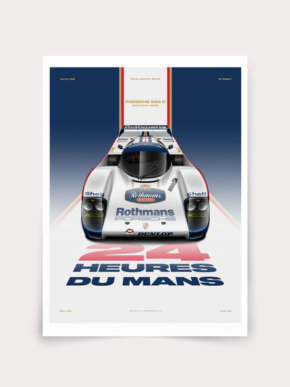 Porsche 962C Le Mans - Winner 1986