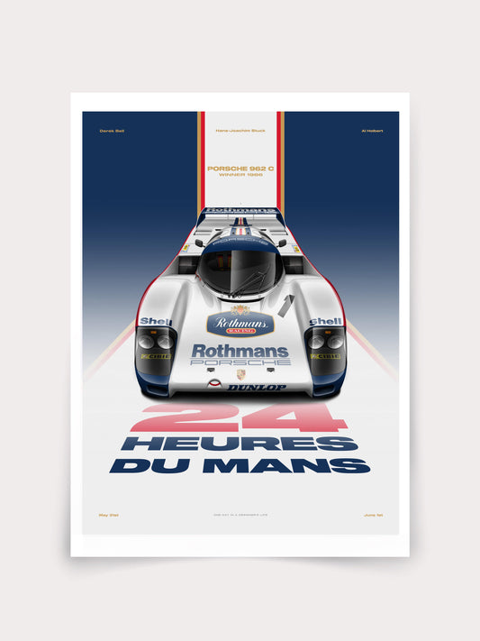 Porsche 962C Le Mans - Winner 1986