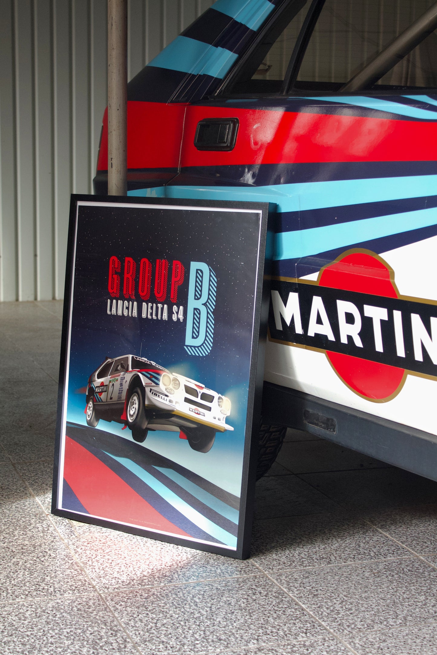 Lancia Delta S4 Limited Edition Print Big Format