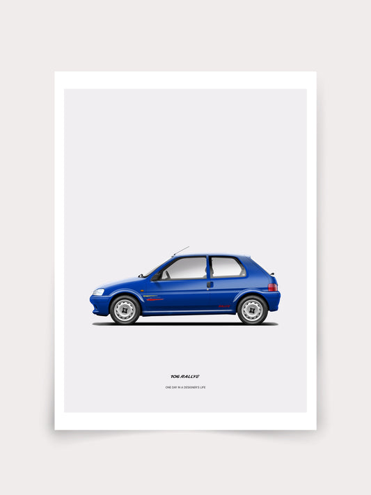 Peugeot 106 Rallye S2 Blue