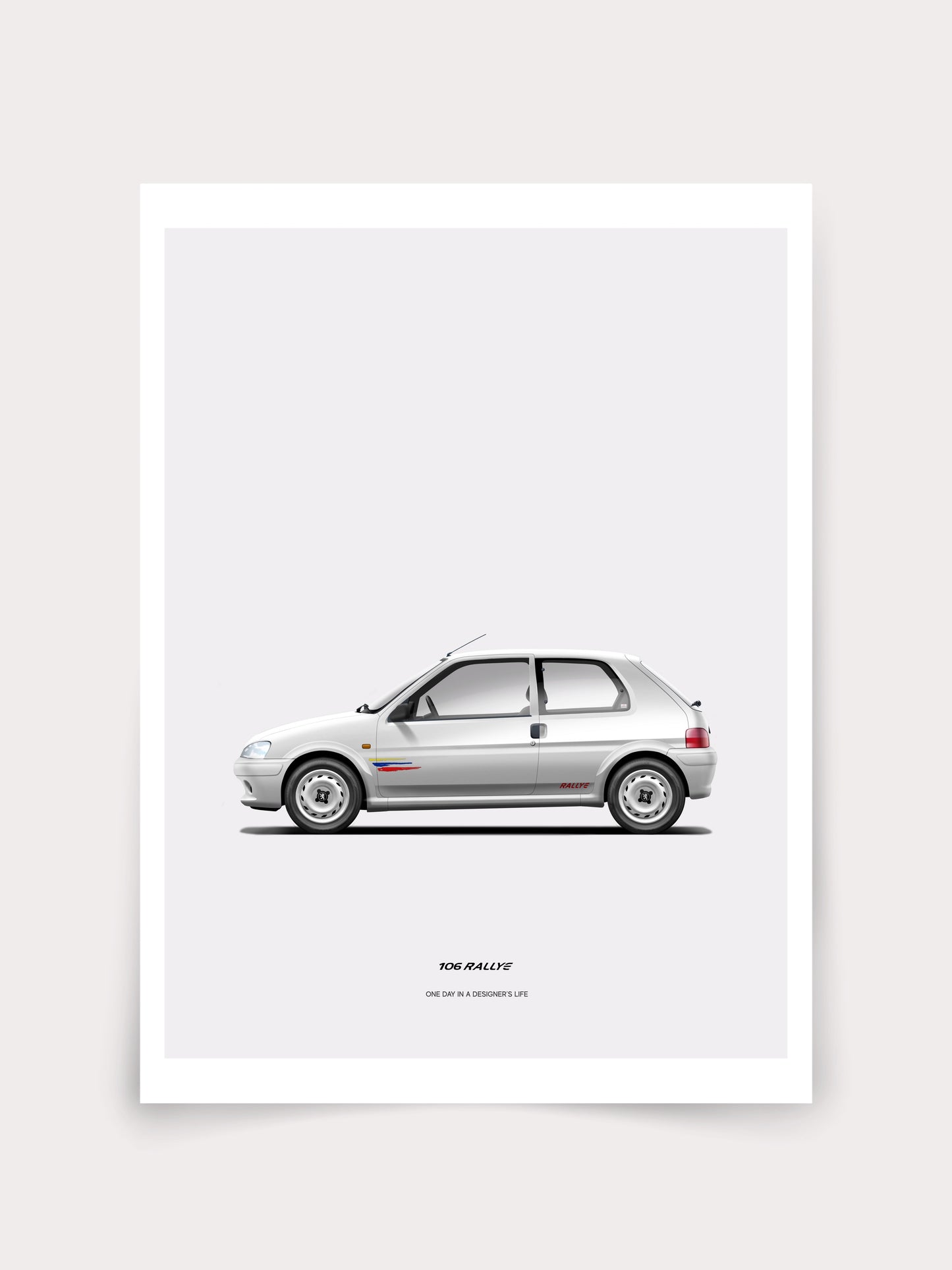 Peugeot 106 Rallye S2 White