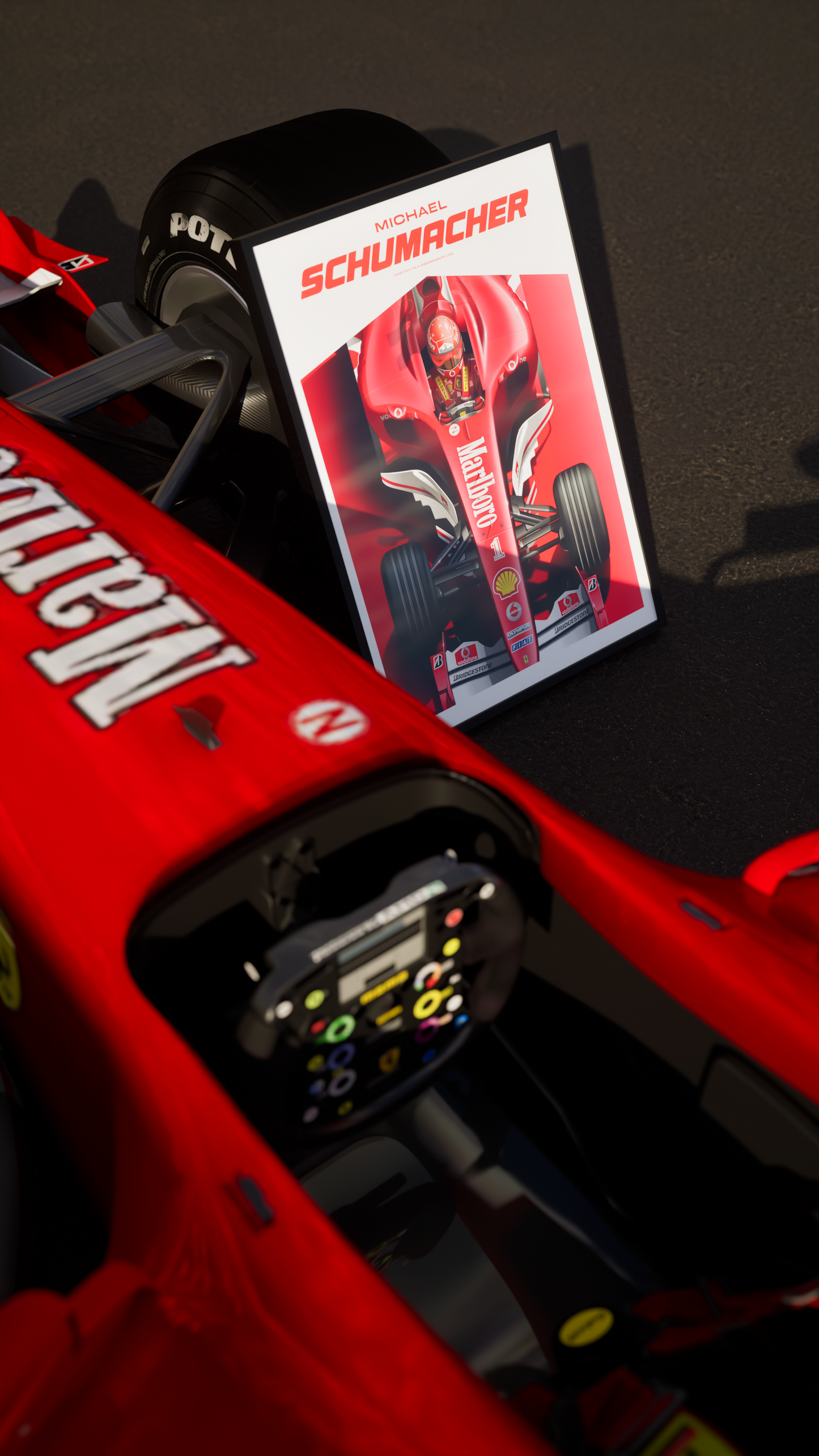 Ferrari F2004 - Michael Schumacher F1