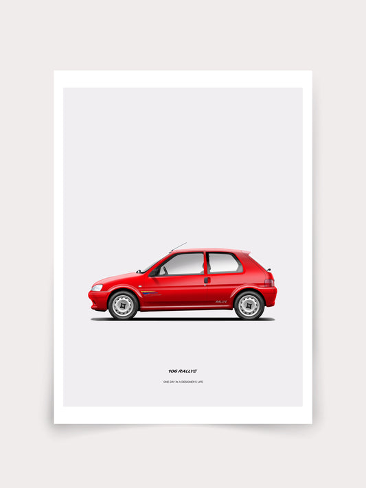 Peugeot 106 Rallye S2 Red